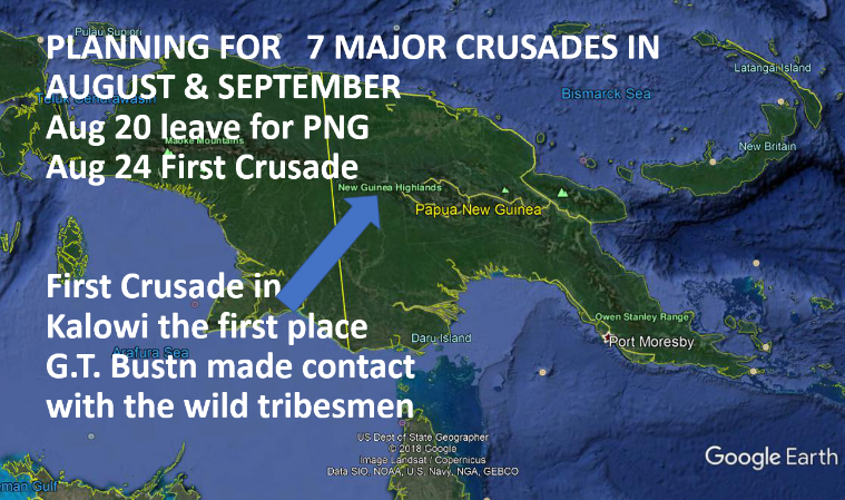 Papua New Guinea – 70th Anniversary Evangelistic Crusade